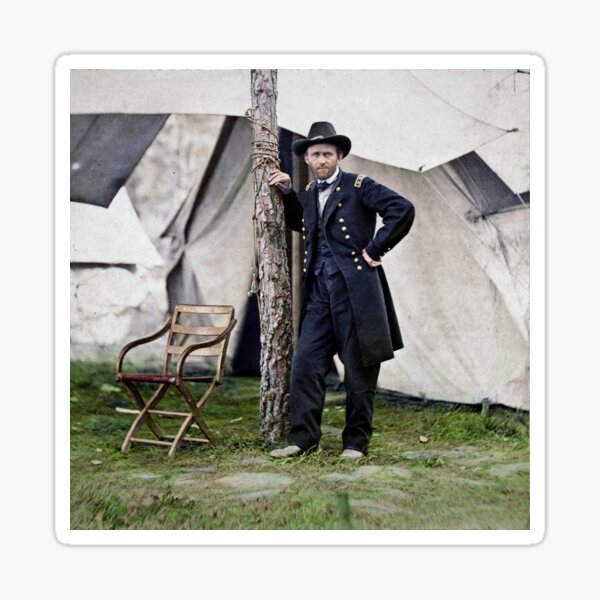 Ulysses S. Grant, Civil War general and 18th president of the US Sticker