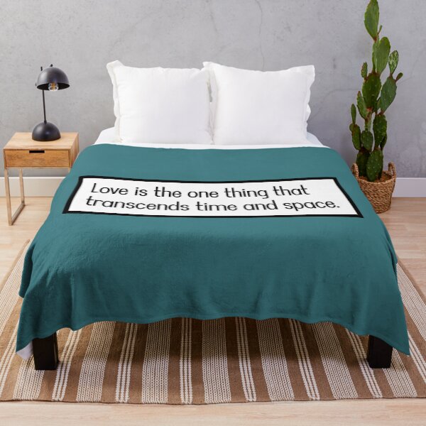 Item preview, Love is the one thing that transcends time and space designed and sold by keilamariadesig.