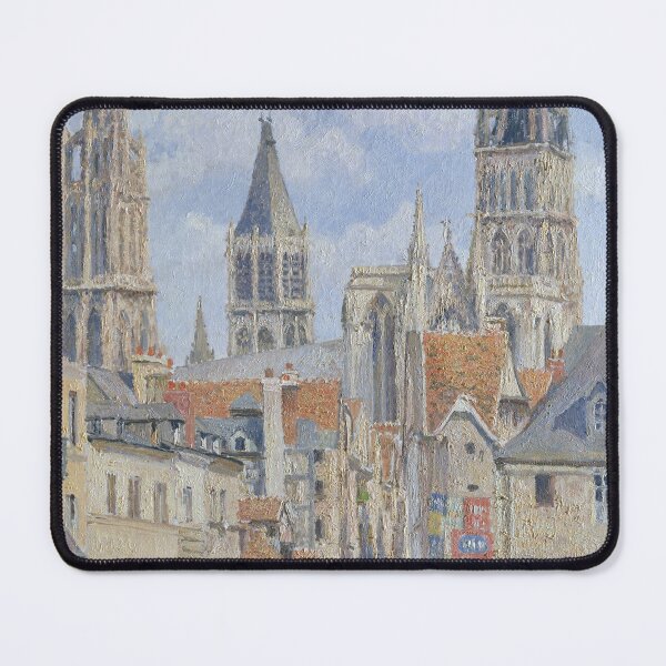 Item preview, Rue de l'Épicerie, Rouen | Camille Pissarro | 1898 French Cityscape Art designed and sold by CJET.