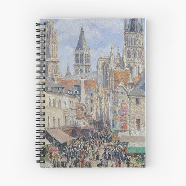 Item preview, Rue de l'Épicerie, Rouen | Camille Pissarro | 1898 French Cityscape Art designed and sold by CJET.