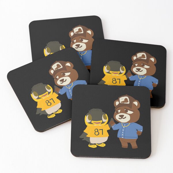 Item preview, Sid And Geno Villagers Sticker designed and sold by janlzmaude.