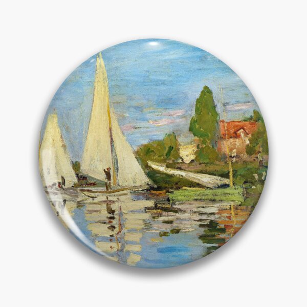 Item preview, Regattas at Argenteuil by Monet designed and sold by ChelleCreate.