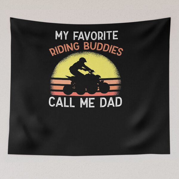 Item preview, MENS ATV RIDING BUDDIES QUAD 4 WHEELER FOR DAD OFF ROADING designed and sold by sobriowslen.