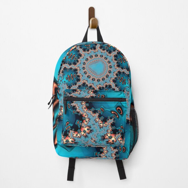 Item preview, Teal and Orange Fractal Thirty One designed and sold by Elisabeth Lucas.