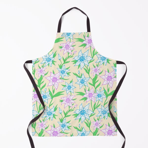 Item preview, Blue and Purple Aesthetic Seamless Floral Pattern designed and sold by JABG-01.