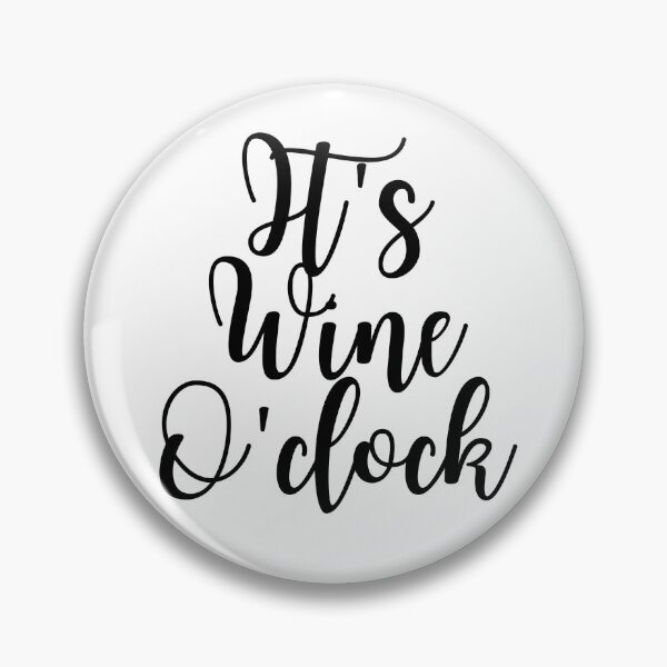 Item preview, It's wine O'clock designed and sold by KarolinaPaz.