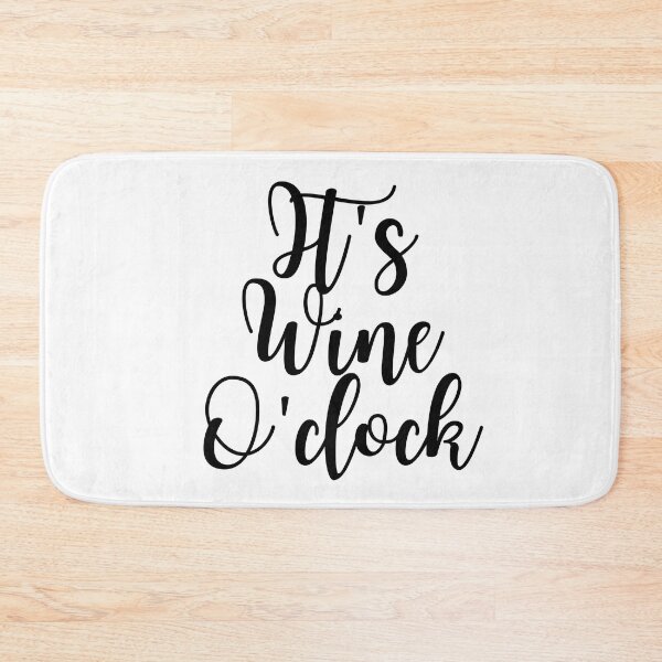 Item preview, It's wine O'clock designed and sold by KarolinaPaz.