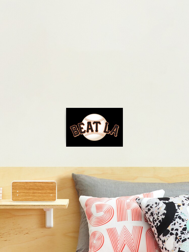 Beat L.A. Giants Sticker Sticker for Sale by MichaelCatelli