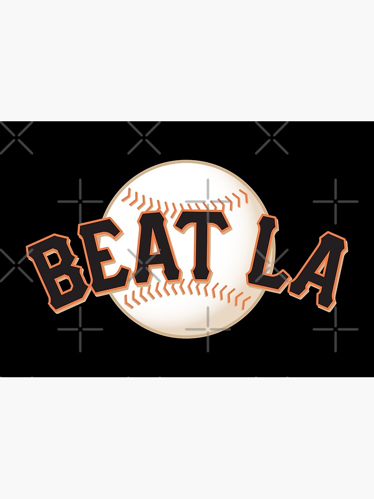 Beat L.A. Giants Sticker Sticker for Sale by MichaelCatelli