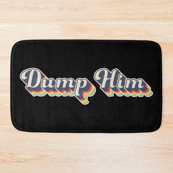 Item preview, Dump Her Retro Vintage Colorful Design 70s - Black designed and sold by johnta17.