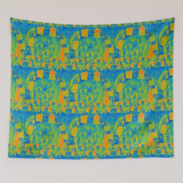 Item preview, Lil  village of mine  designed and sold by Tonyasartprints.