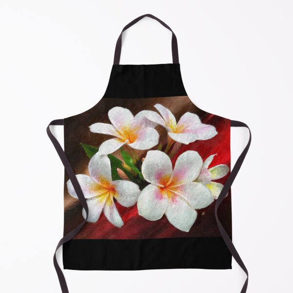 Item preview, White Lilies on Red Abstract designed and sold by Anas Arts.