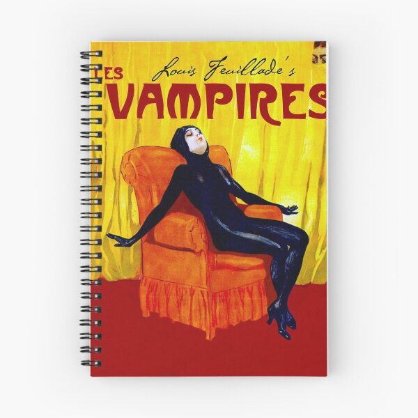 Item preview, Les vampires (1915)  Les Vampires - vintage french horror silent film poster Louis Feuillade designed and sold by TeeARTHY.