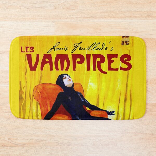 Item preview, Les vampires (1915)  Les Vampires - vintage french horror silent film poster Louis Feuillade designed and sold by TeeARTHY.
