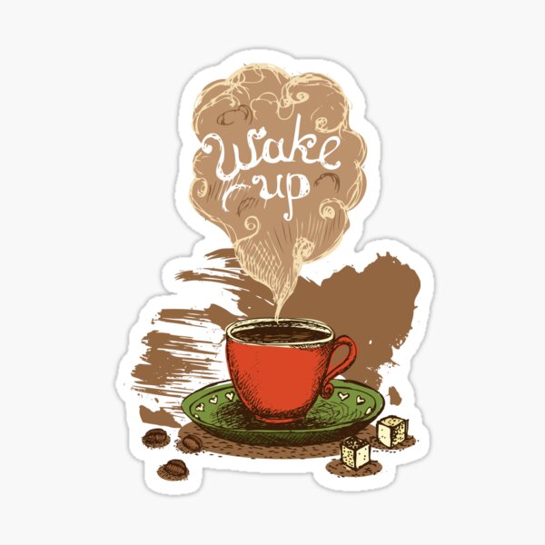 Item preview, wake up designed and sold by bilalelamrani.