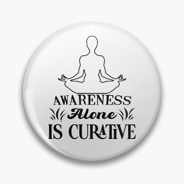 Item preview, Awareness alone is curative designed and sold by TheFoolsGallery.