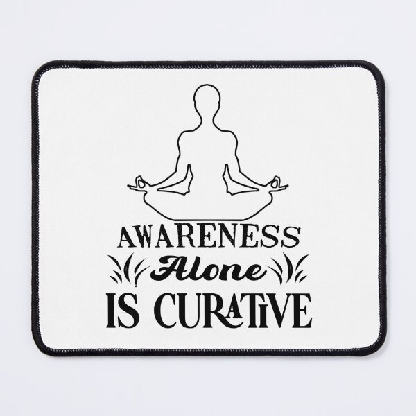 Item preview, Awareness alone is curative designed and sold by TheFoolsGallery.