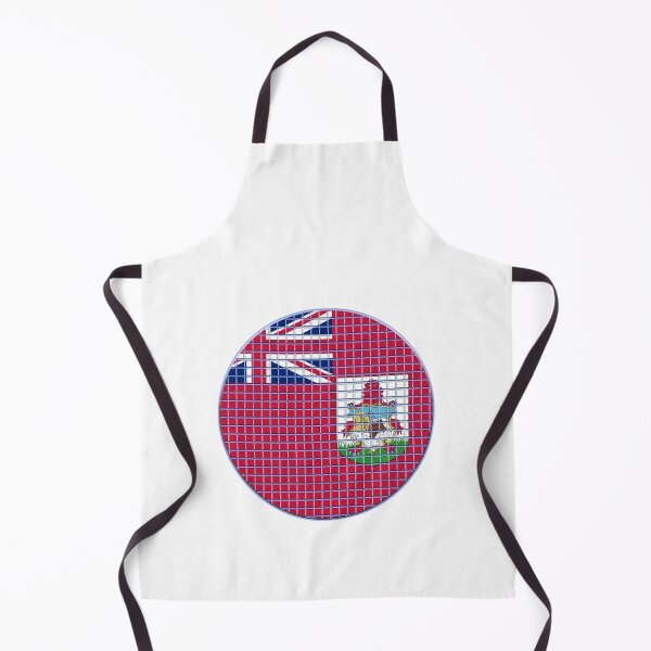 Item preview, Bermuda Flag Rounded - Squares Pixel  designed and sold by MoonElite.