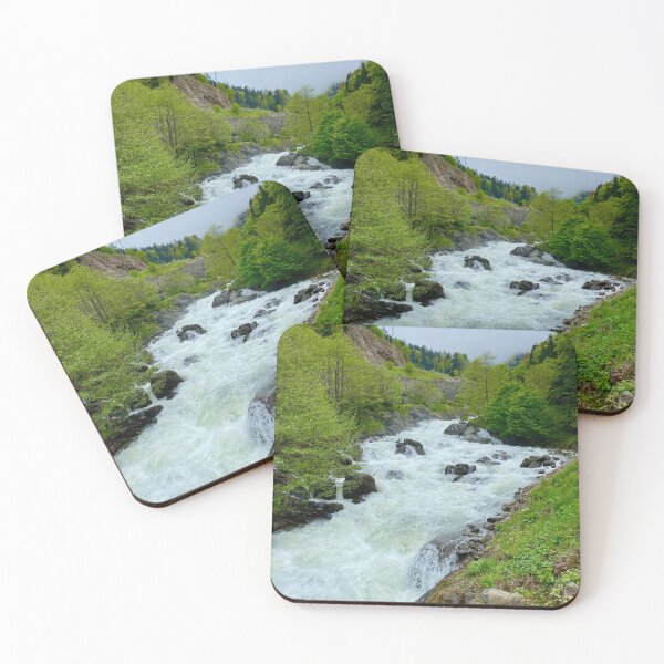 Item preview, Waterfall in Uzungol - Turkey  designed and sold by Anas Arts.