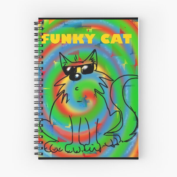 Item preview, FUNKY CAT designed and sold by TICKLYWITCH.