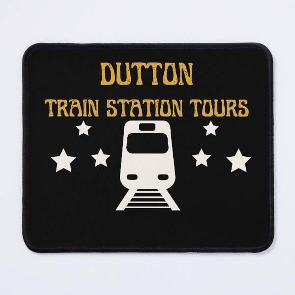 Item preview, Dutton Train Station Tours Yellowstone  designed and sold by UrbnImagination.