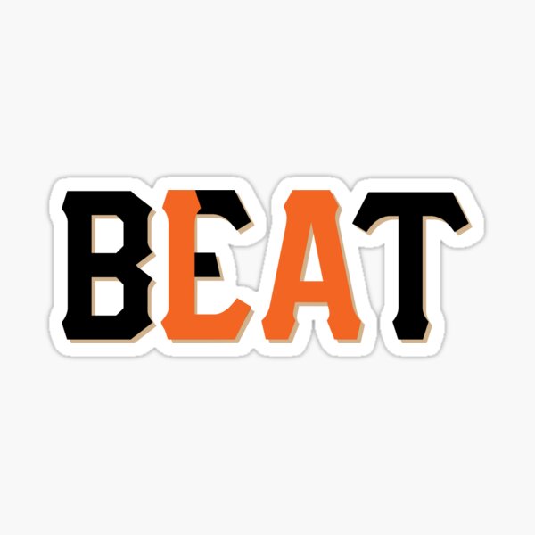 Beat L.A. Giants Sticker | Sticker
