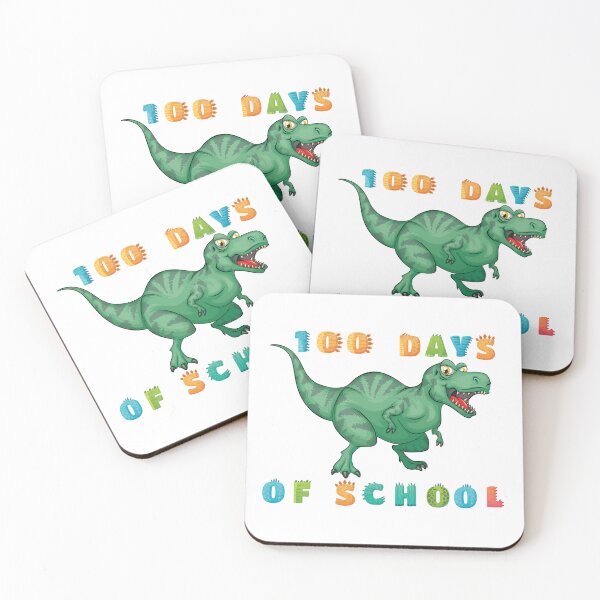 Item preview, 100th Day Of School Green Dinosaur For students and Teachers designed and sold by Med ing.