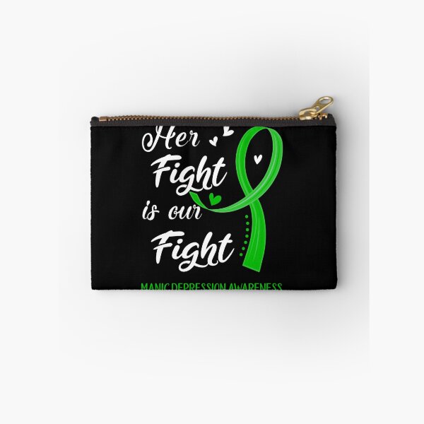 Item preview, Her Fight Is Our Fight Manic Depression Awareness designed and sold by Kohend.