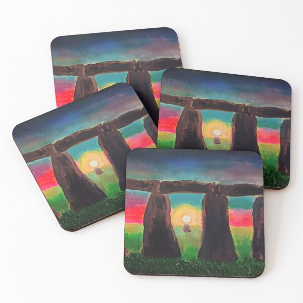 Item preview, "Stonehenge (4)" sunrise at summer solstice designed and sold by thalasson.