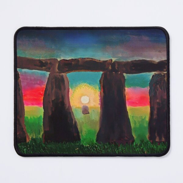 Item preview, "Stonehenge (4)" sunrise at summer solstice designed and sold by thalasson.