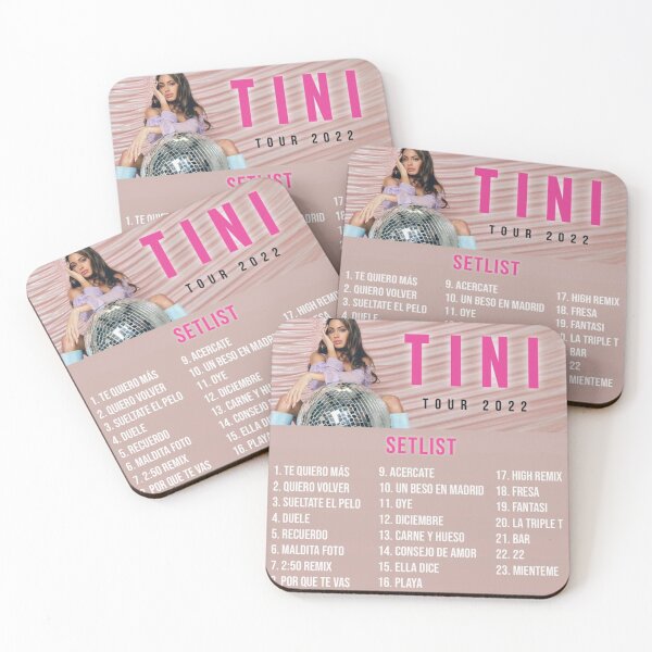 Item preview, TINI TOUR 2022 SETLIST designed and sold by FcotiniNO.