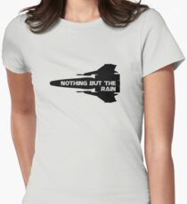 Camiseta entallada Nada más que la lluvia