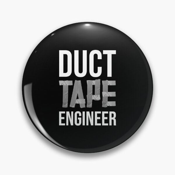 Item preview, Funny Duct Tape Engineer For Men Women Tape Handyman Repair designed and sold by FurryStickers.