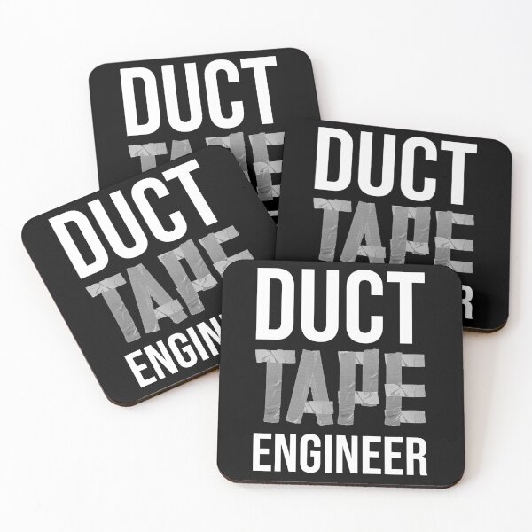 Item preview, Funny Duct Tape Engineer For Men Women Tape Handyman Repair designed and sold by FurryStickers.