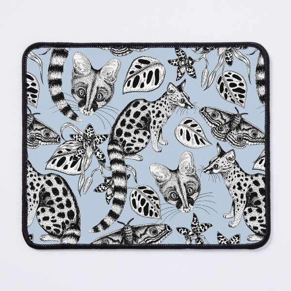 Item preview, Genet in the Tropical Forest (Fog Background)  designed and sold by illucalliart.