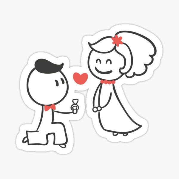 are-you-married-to-me-sticker-for-sale-by-bilalelamrani-redbubble