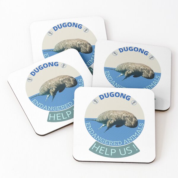 Item preview,  Dugong  Endangered  Animals designed and sold by yassooarts.