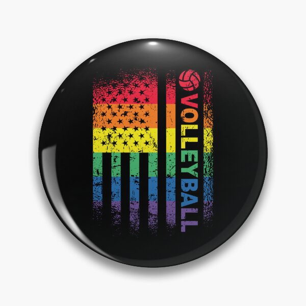 Item preview, Beach Volleyball American Flag Beach Volleyballer Sticker designed and sold by ayeshadanaqws.