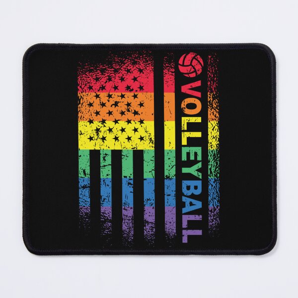 Item preview, Beach Volleyball American Flag Beach Volleyballer Sticker designed and sold by ayeshadanaqws.
