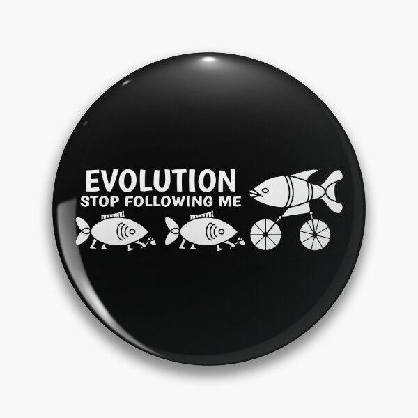 Item preview, Evolution Stop Following Me designed and sold by OutcastBrain.