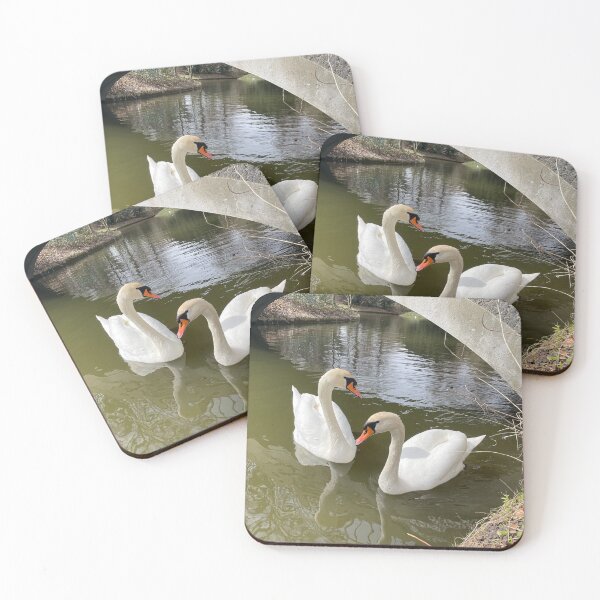 Item preview, Swans under bridge • 2022 designed and sold by Mortinus.