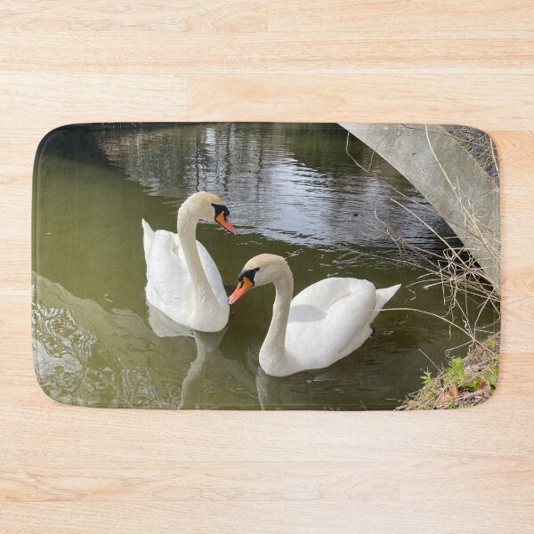 Item preview, Swans under bridge • 2022 designed and sold by Mortinus.