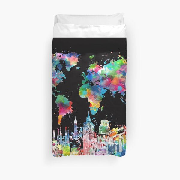 Map Of London Duvet Covers Redbubble