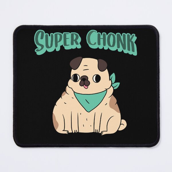 Item preview, Super Chonk Funny Fat Pug designed and sold by Zurickdesigns.