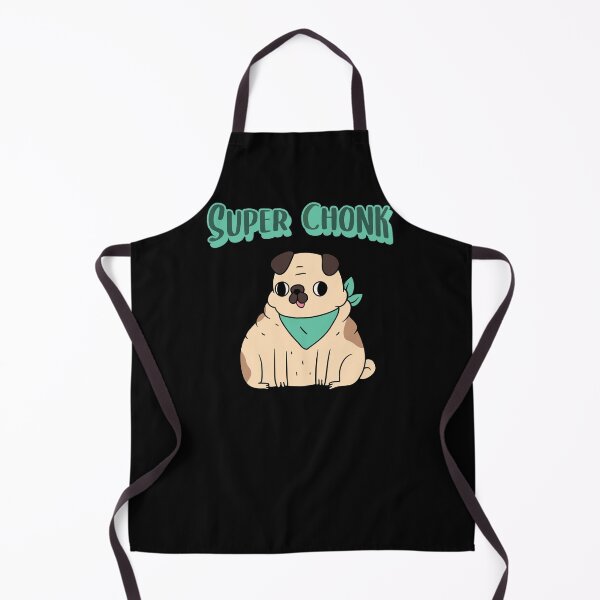 Item preview, Super Chonk Funny Fat Pug designed and sold by Zurickdesigns.