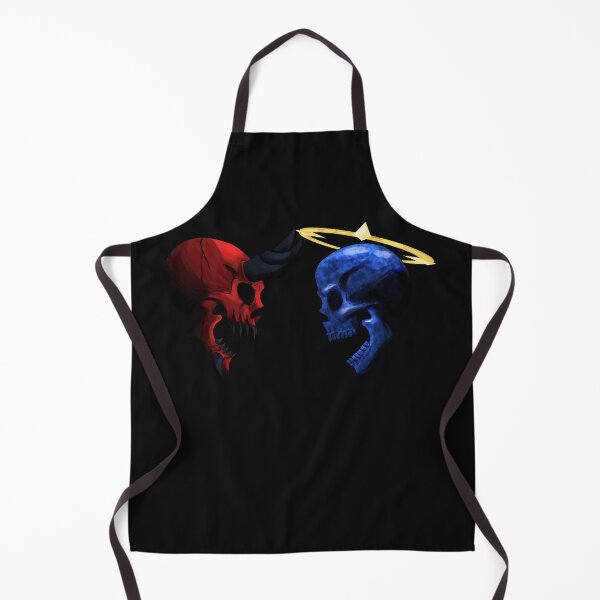 Item preview, Angel and Devil skull screaming designed and sold by Jnebeker92.