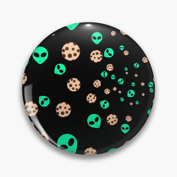 Item preview, Aliens and Chocolate Chip Cookies in space designed and sold by Fireflies2344.