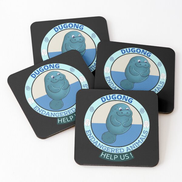 Item preview, Sea Animals Endangered Dugong   designed and sold by yassooarts.