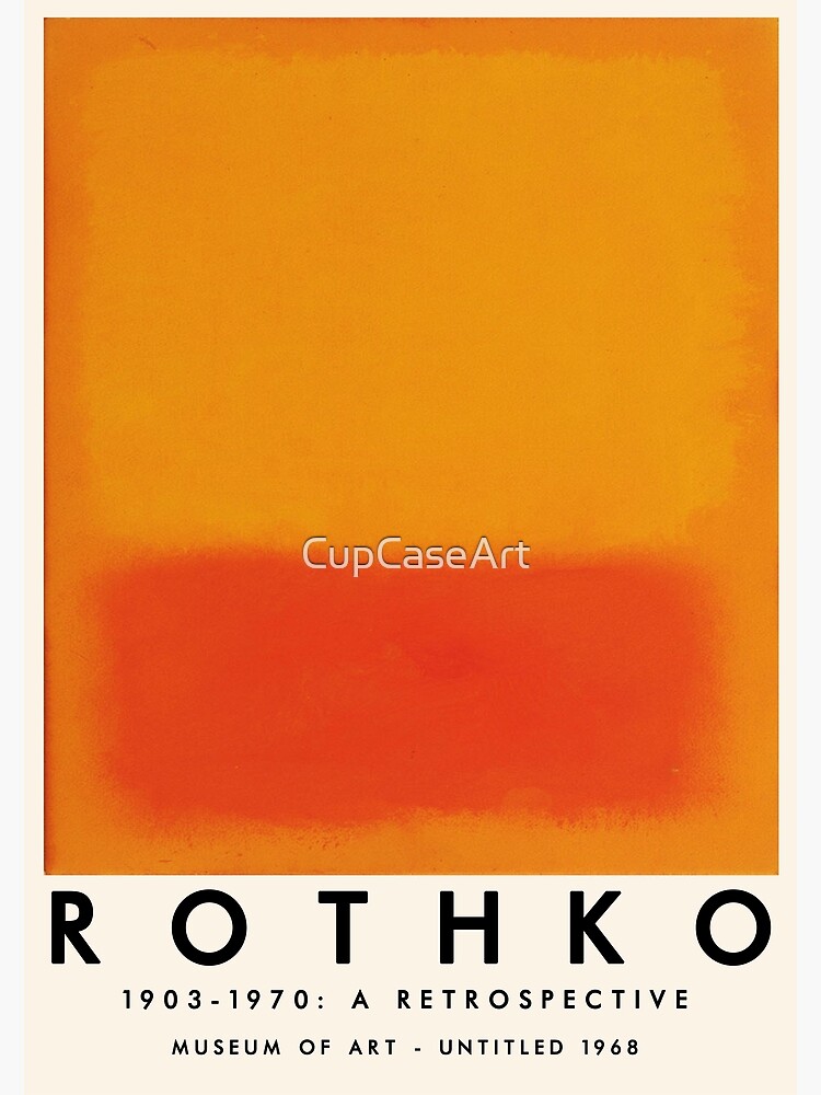 Mark Rothko (1903-1970) Untitled (Yellow, Orange, Yellow, Light