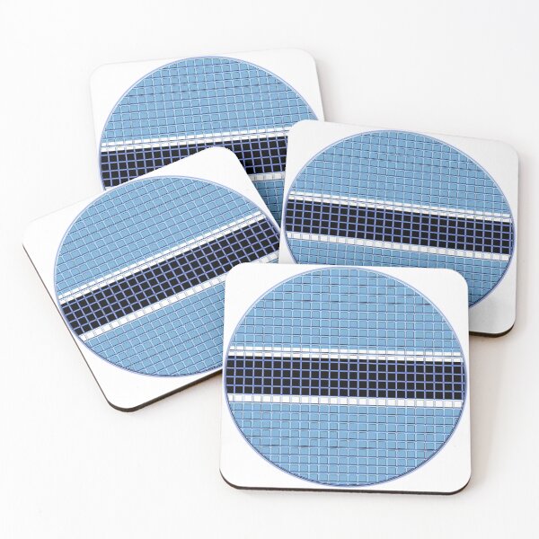 Item preview, Botswana Flag Rounded - Squares Pixel  designed and sold by MoonElite.